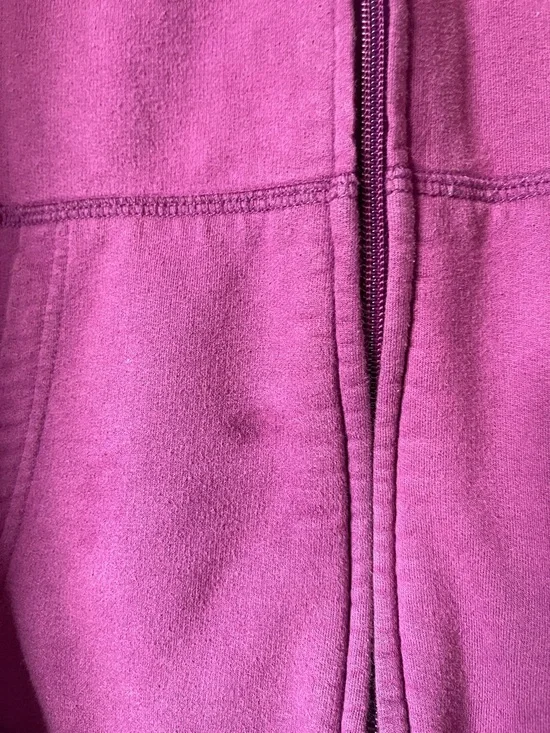 Disney Plum Zip Hoodie with Front Zipper - Picture 4 of 4